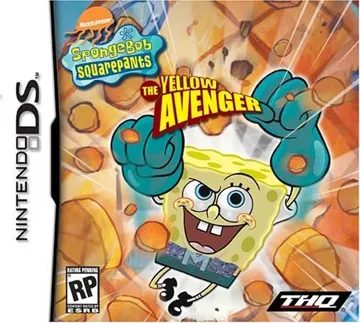 SpongeBob SquarePants - The Yellow Avenger (USA) box cover front